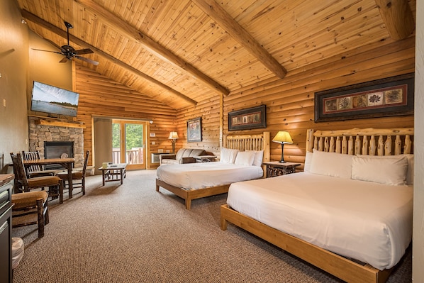 Strykjärn/strykbräda, wi-fi och sängkläder