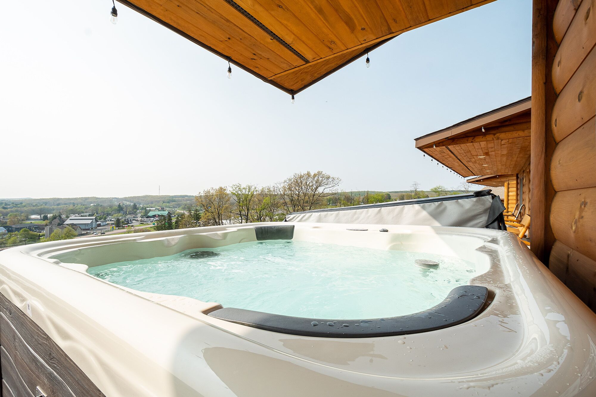 Bain à remous extérieur