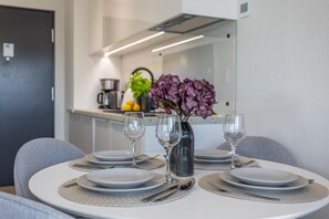 Dining - Ferienwohnung am Meer, Urlaub auf der Insel Usedom, Appartement Jachtowa 33 (Świnoujście)