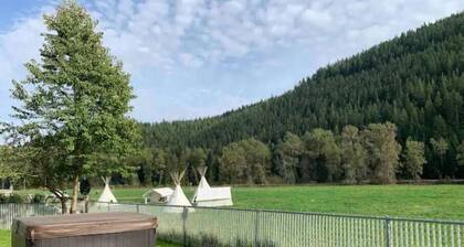 Ranch House Retreat with Hot Tub on the CDA River