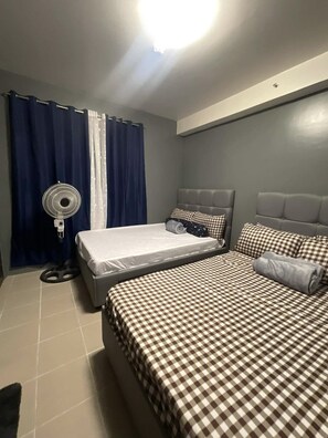 1 bedroom, iron/ironing board, WiFi, bed sheets - Cozy&QuietUnit+WiFi 15 mins from the Airport & Beaches in Mactan (Lapu-Lapu City)