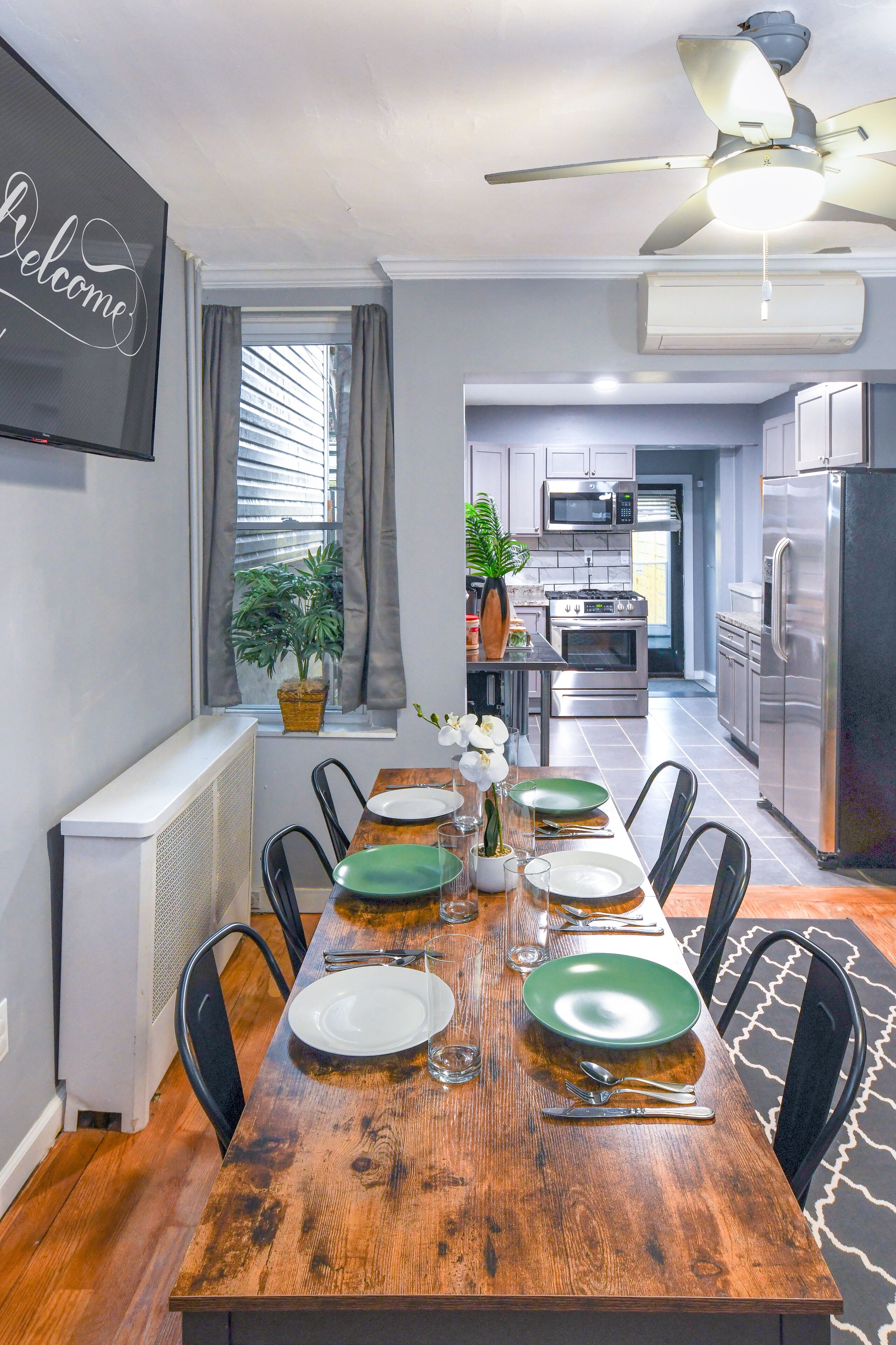Hampden Townhouse Walkable/parking/JHU/backyard-patio