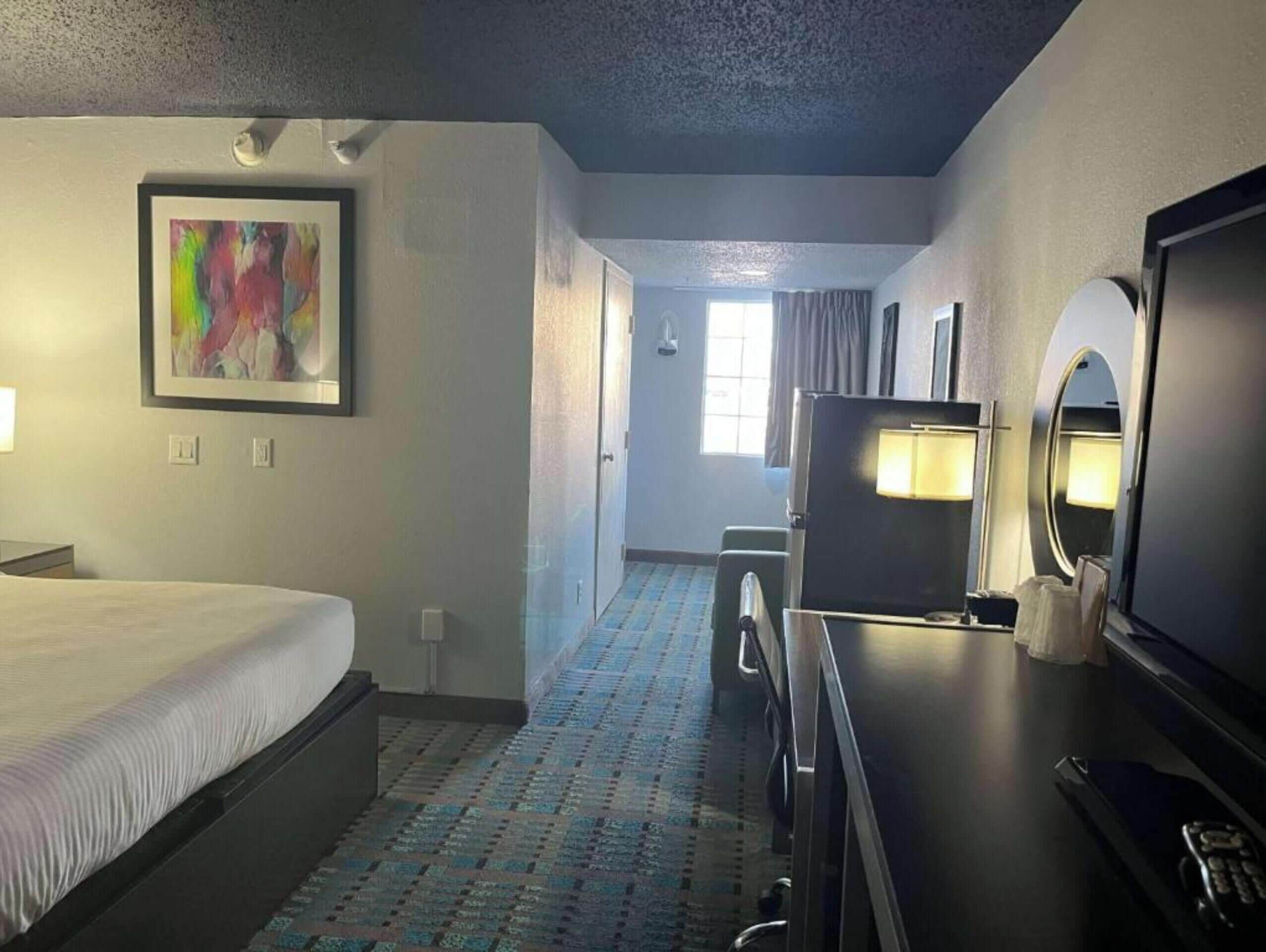 Standard Room, 1 King Bed, Non Smoking, Kitchen | Blackout drapes, free WiFi, bed sheets