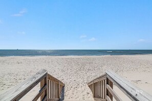 On the beach