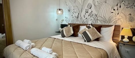 1 quarto, Wi-Fi de cortesia, roupa de cama