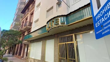 Façade de l’hébergement