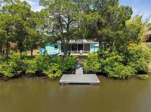 Exterior - ROMANTIC, PRIVACY, PARADISE, Free KAYAK - Renovated WATERFRONT with WIFI -HUDSON (Port Richey)