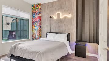 1 chambre, fer et planche à repasser, Wi-Fi, literie fournie