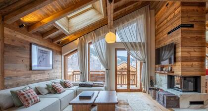 Chalet Yolo with swimming pool, sauna, hot-tub, hammam and cinema room