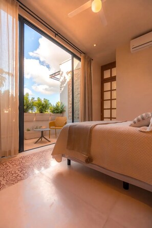 1 bedroom, iron/ironing board, bed sheets - Kinal 04 - One Bedroom Apartment, Sleeps 2 (Mérida)