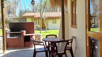 Family Cabin, Garden View | Terrace/patio