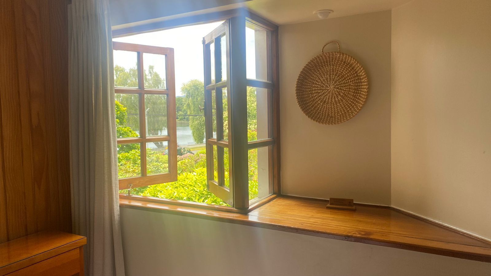 Blick auf den Garten