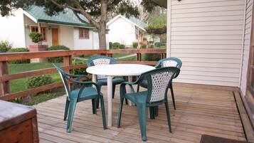 Cabaña familiar | Terraza o patio