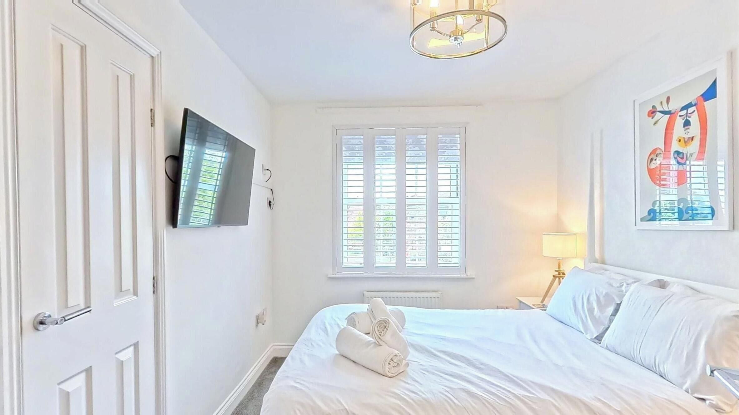 2 Schlafzimmer, Bügeleisen/Bügelbrett, Reisekinderbett, kostenloses WLAN