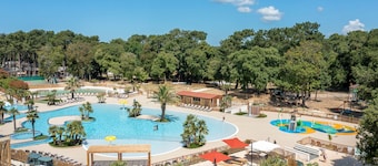 Camping 4* | Parc aquatique | Mobilhome TV Clim 6p