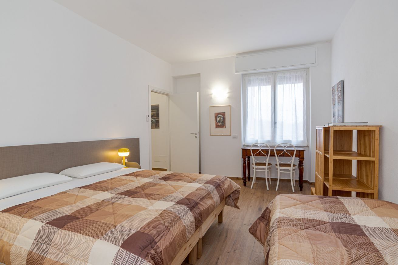 2 slaapkamers, een strijkplank/strijkijzer, wifi, beddengoed