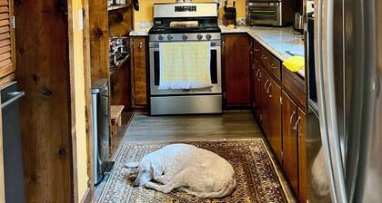The Blue Ridge Bungalow- 3BR 2BA, hot tub with panoramic views, dog-friendly.