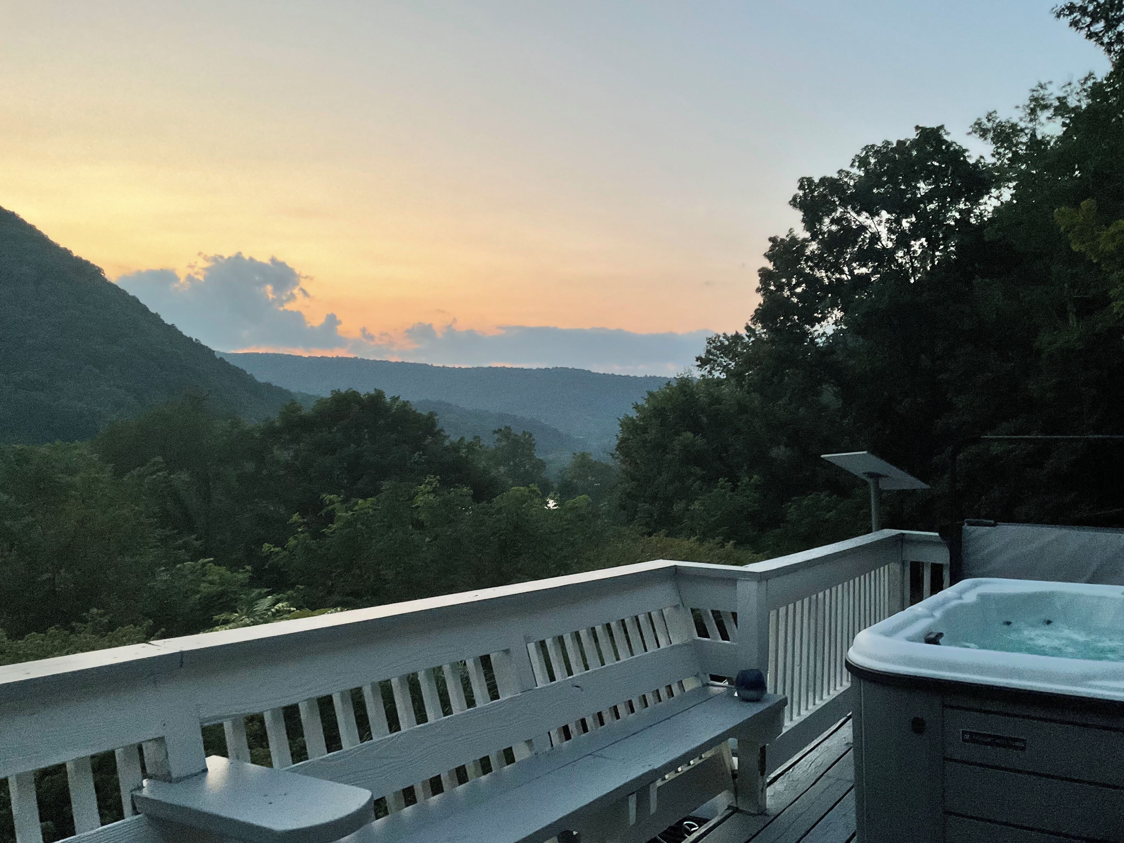 Bain à remous extérieur