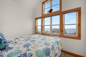 2 bedrooms, iron/ironing board, free WiFi - Cozy Nest | Water View Retreat w/ Screened Porch, Private Deck Suite & Pet Friendly Comfort for 6 (Chincoteague Island)