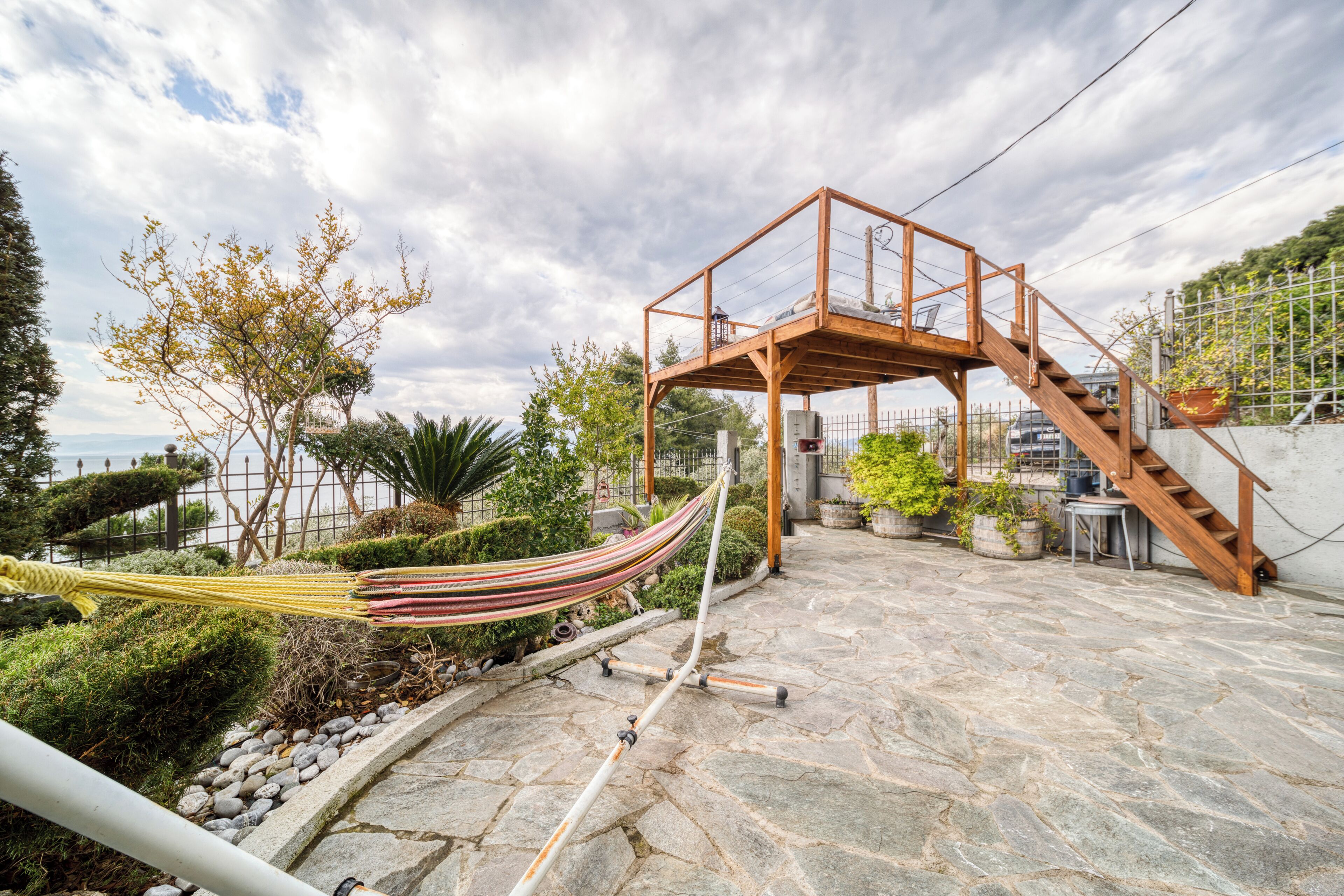 Estudio, 1 habitación, balcón, vistas al jardín | Exterior
