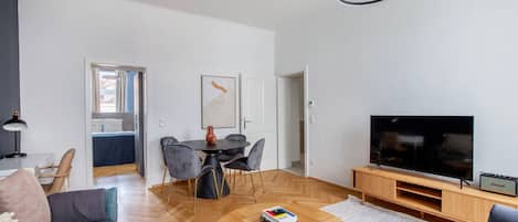 Tv och en stereo