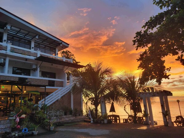 Fassade der Unterkunft