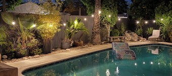 Private pool Side Studio steps away from NOHO West and Trader Joe’s.