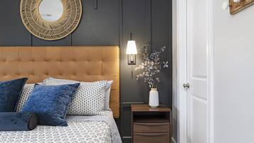 4 bedrooms, iron/ironing board, travel cot, free WiFi