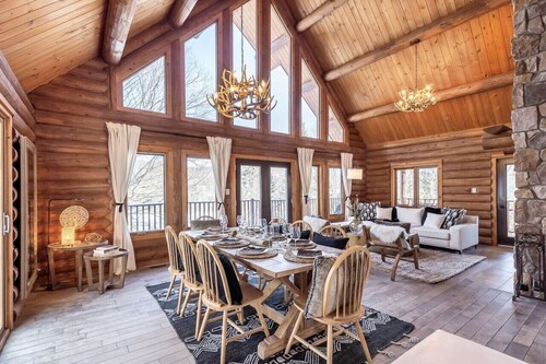 WaterFront Rustic chic Tremblant