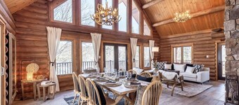 WaterFront Rustic chic Tremblant