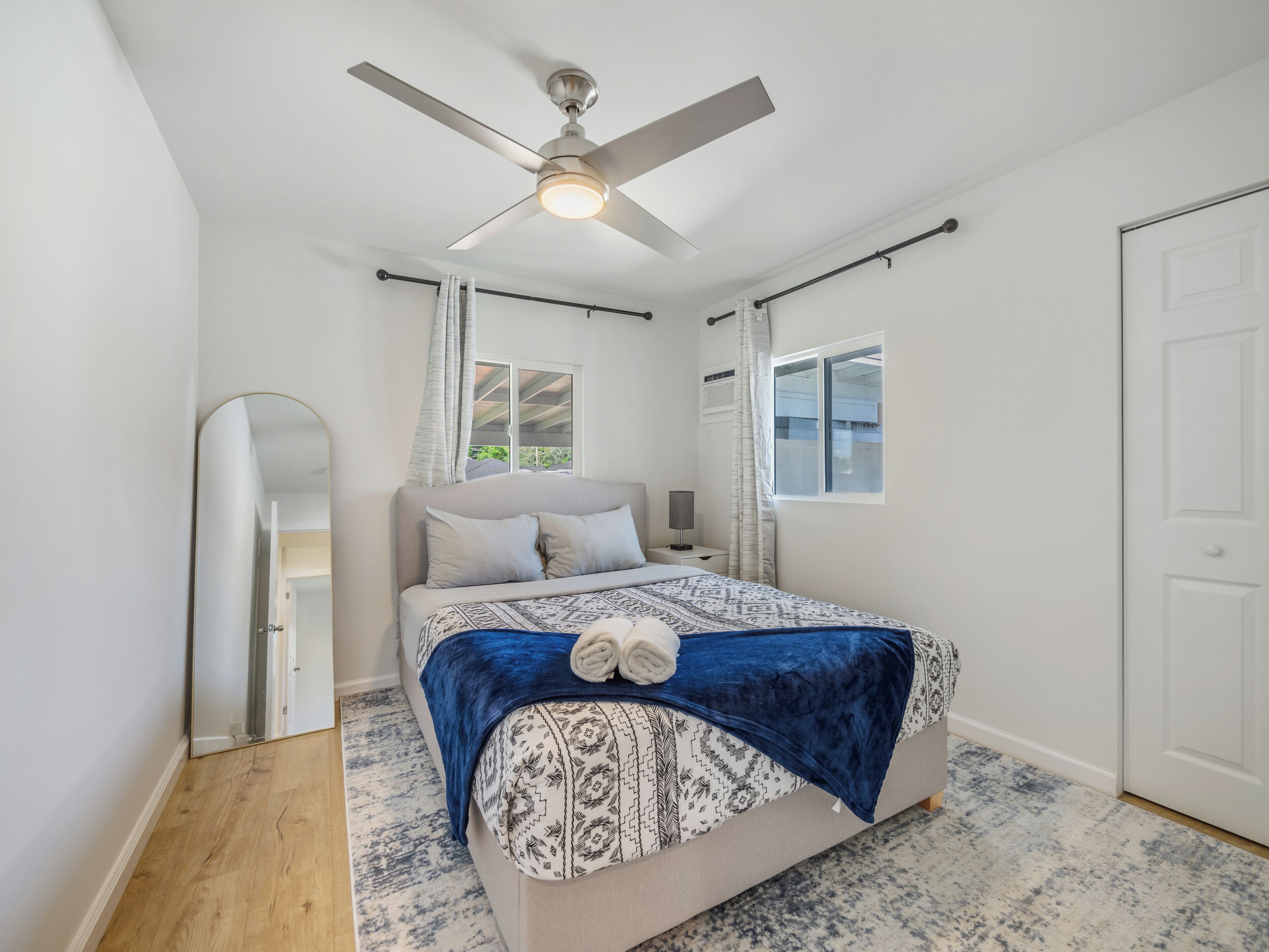 4 bedrooms, in-room safe, iron/ironing board, travel crib