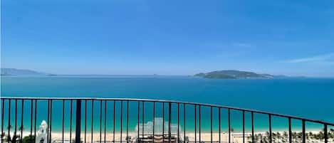 Doppia Deluxe, balcone, vista mare | Balcone