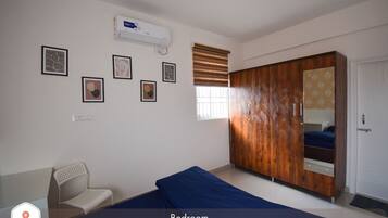 1 chambre, fer et planche à repasser, Wi-Fi, draps fournis