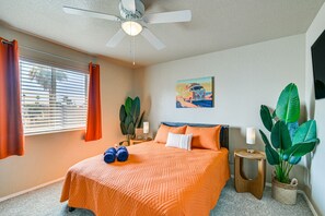 3 chambres, fer et planche à repasser, Wi-Fi, draps fournis