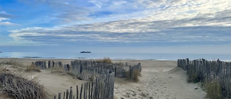 Aan het strand
