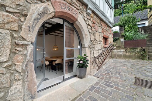 Apartment "Altes Pfarrhaus - Studio" with Shared Terrace & Wi-Fi