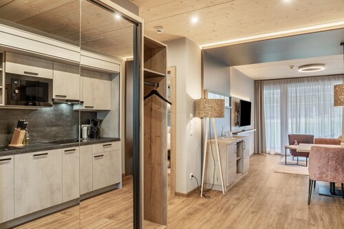 Schwanen-Nest: met bergzicht, balkon en wifi