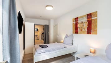 1 Schlafzimmer, kostenloses WLAN, Bettwäsche
