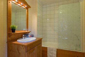 Shower - Spacious apt 10 ppl, mountain view, balcony (Les Deux Alpes)