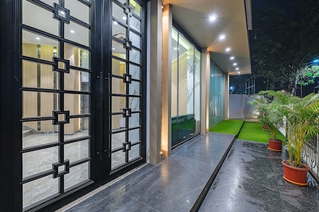 Entrada de la propiedad