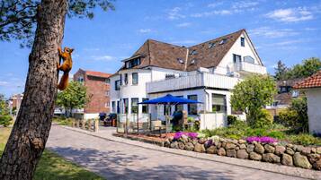 Fassade der Unterkunft