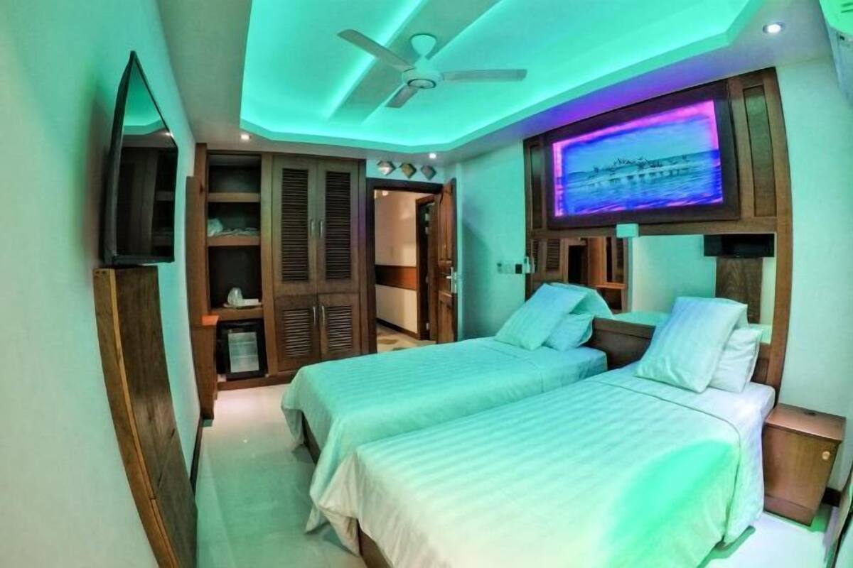 1 chambre, coffres-forts dans les chambres, rideaux occultants