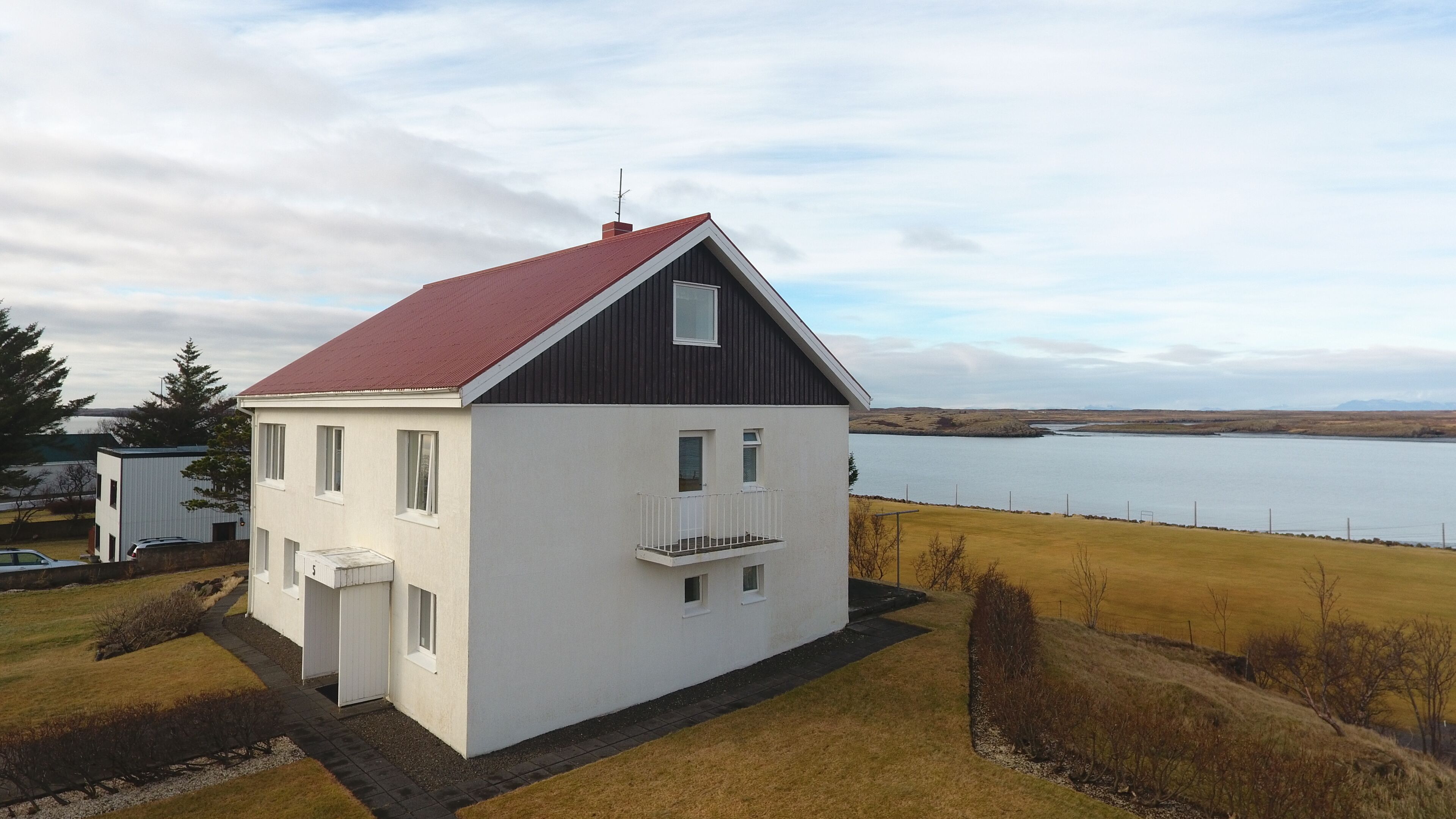 Voorkant van accommodatie