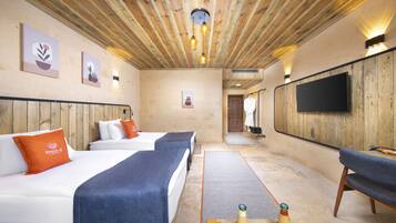 Habitación Deluxe con 2 camas individuales, 1 habitación | Sábanas de algodón egipcio y ropa de cama de alta calidad