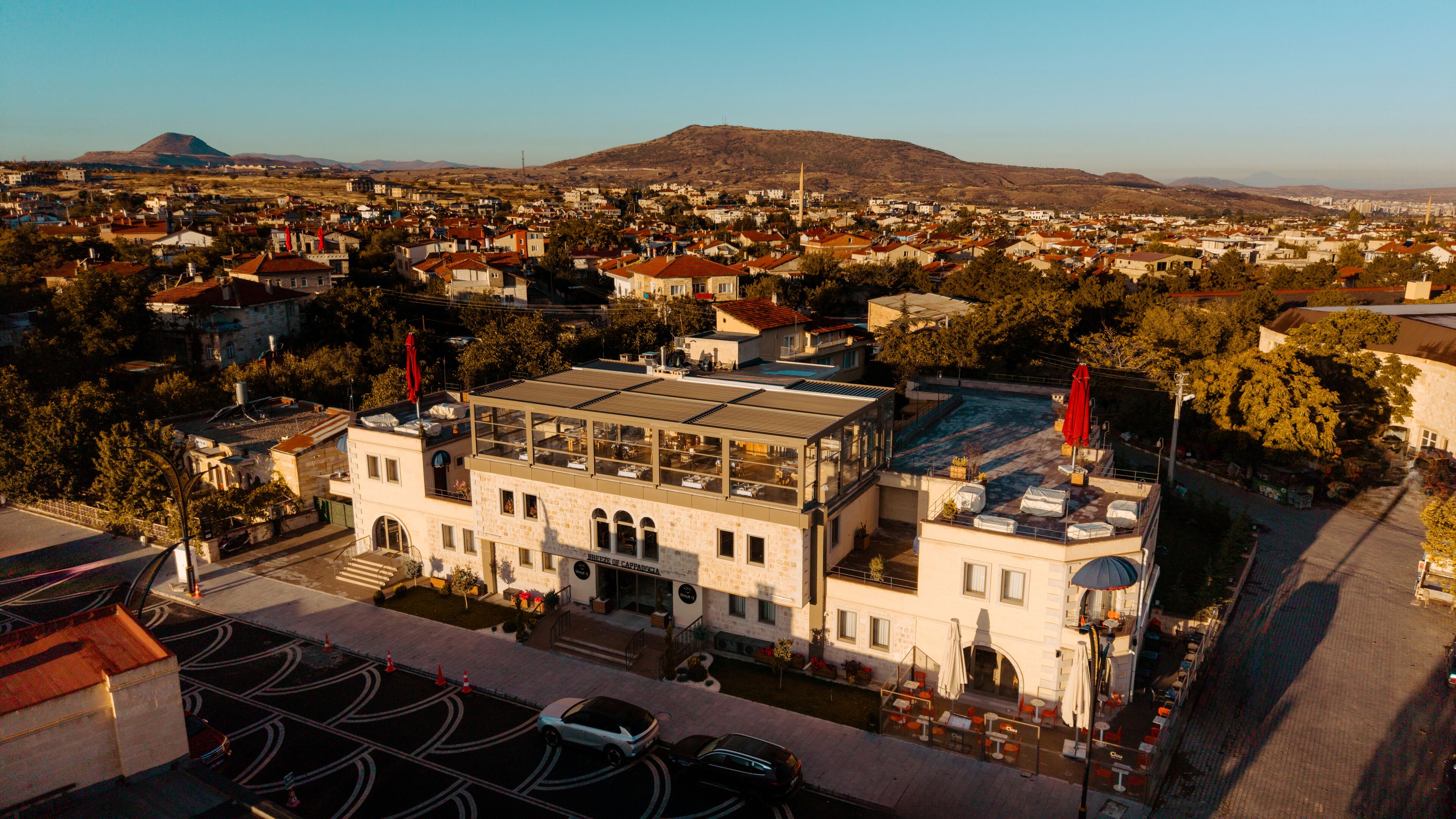 Fassade der Unterkunft