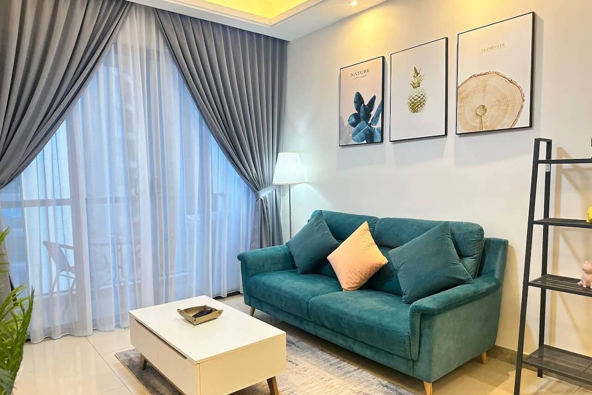 Departamento romántico | Área de sala de estar