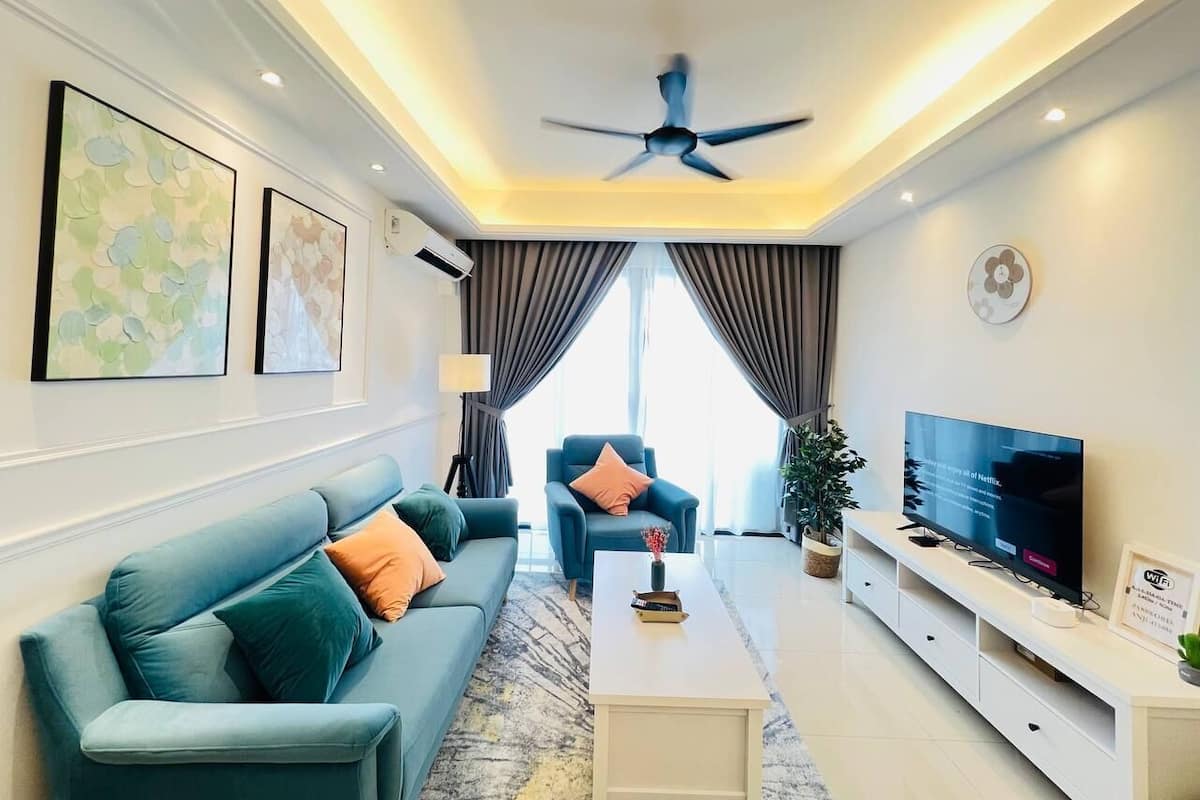 Habitación doble Elite | Área de sala de estar