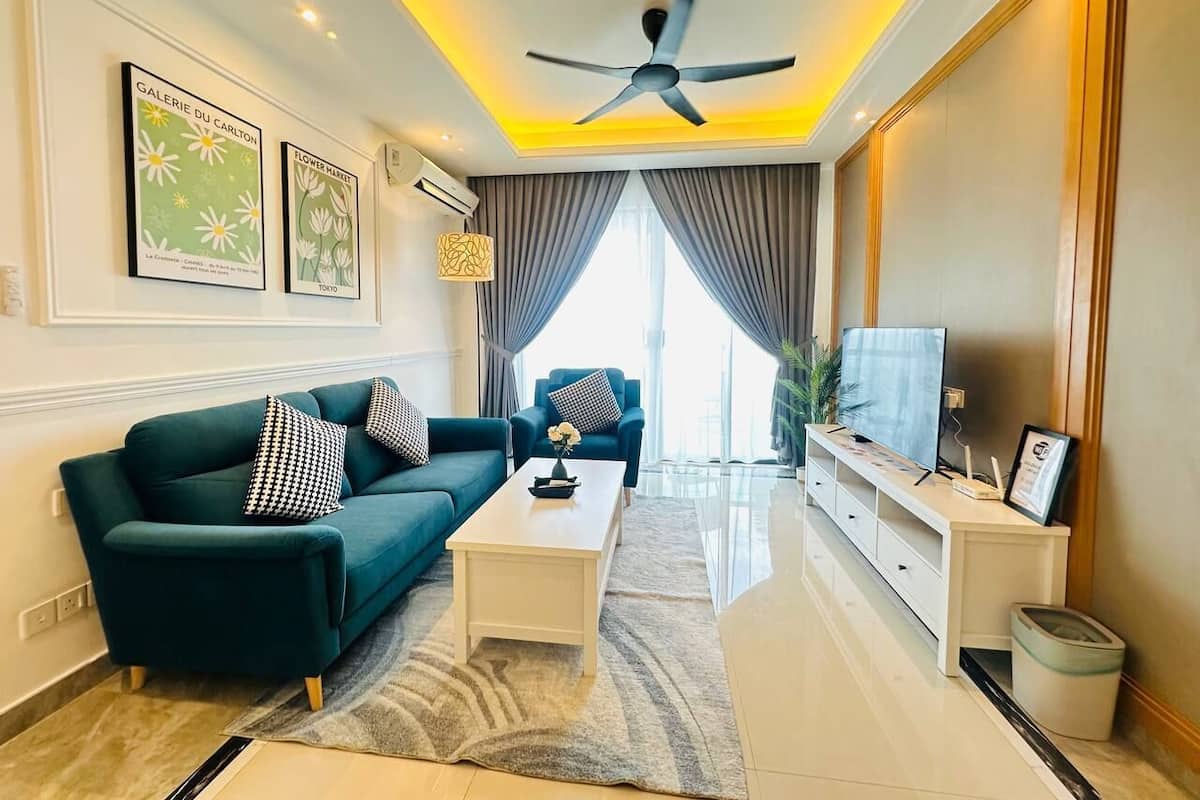 Habitación doble Club | Área de sala de estar