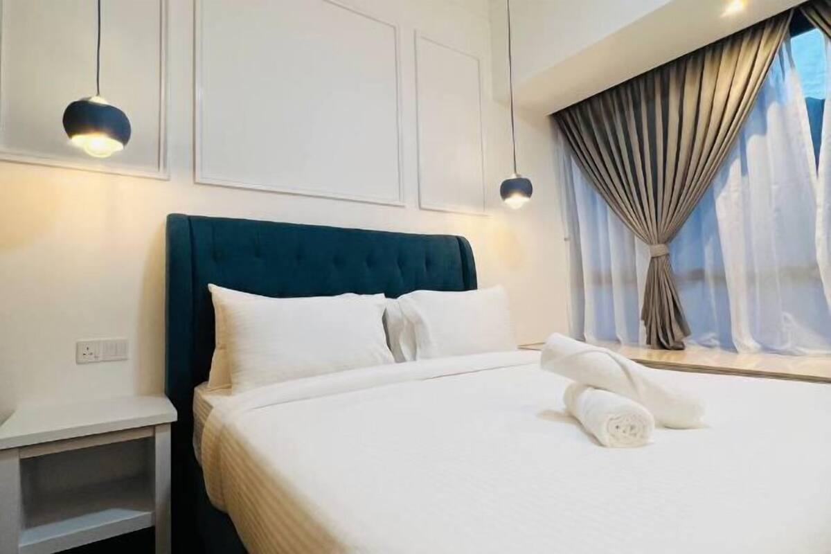 1 bilik tidur, langsir/tirai gelap terus, seterika/papan seterika