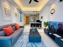 Apartamento club | Área de estar